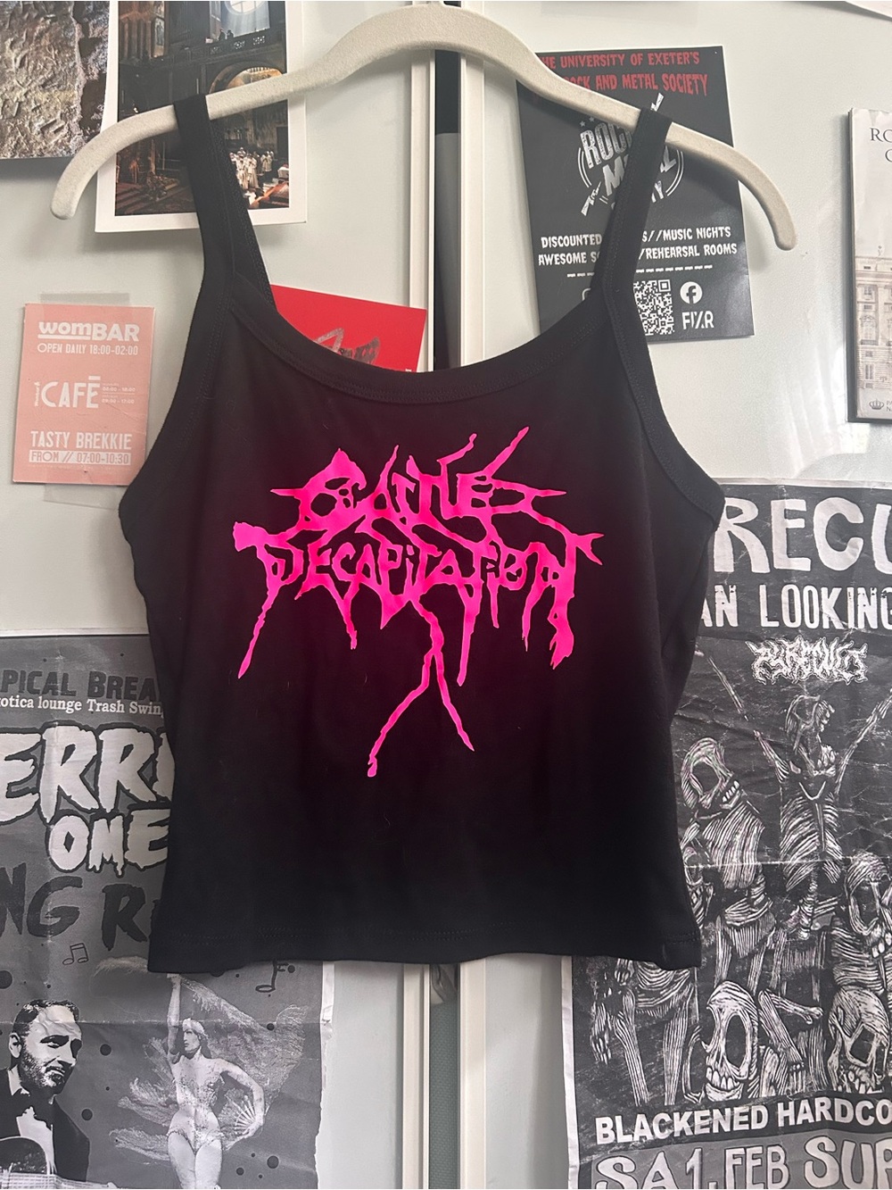 Cattle Decapitation metal top, Medium